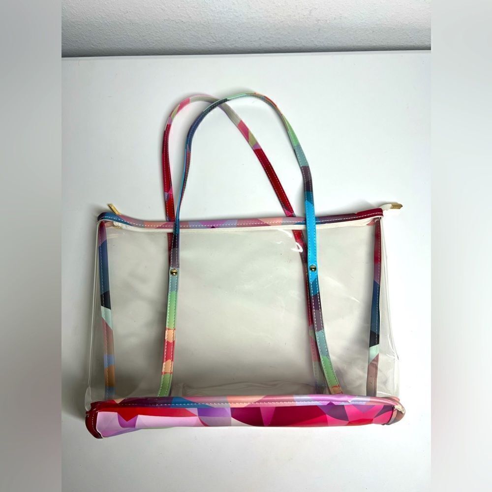 MICOM Clear Purse PVC Transparent Tote Bag